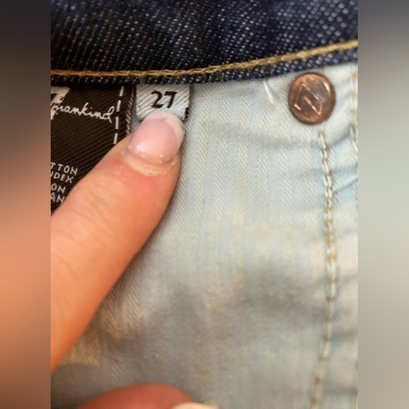 7 for all mankind Bootcut Jeans Women’s Size 27 - Picture 6 of 11